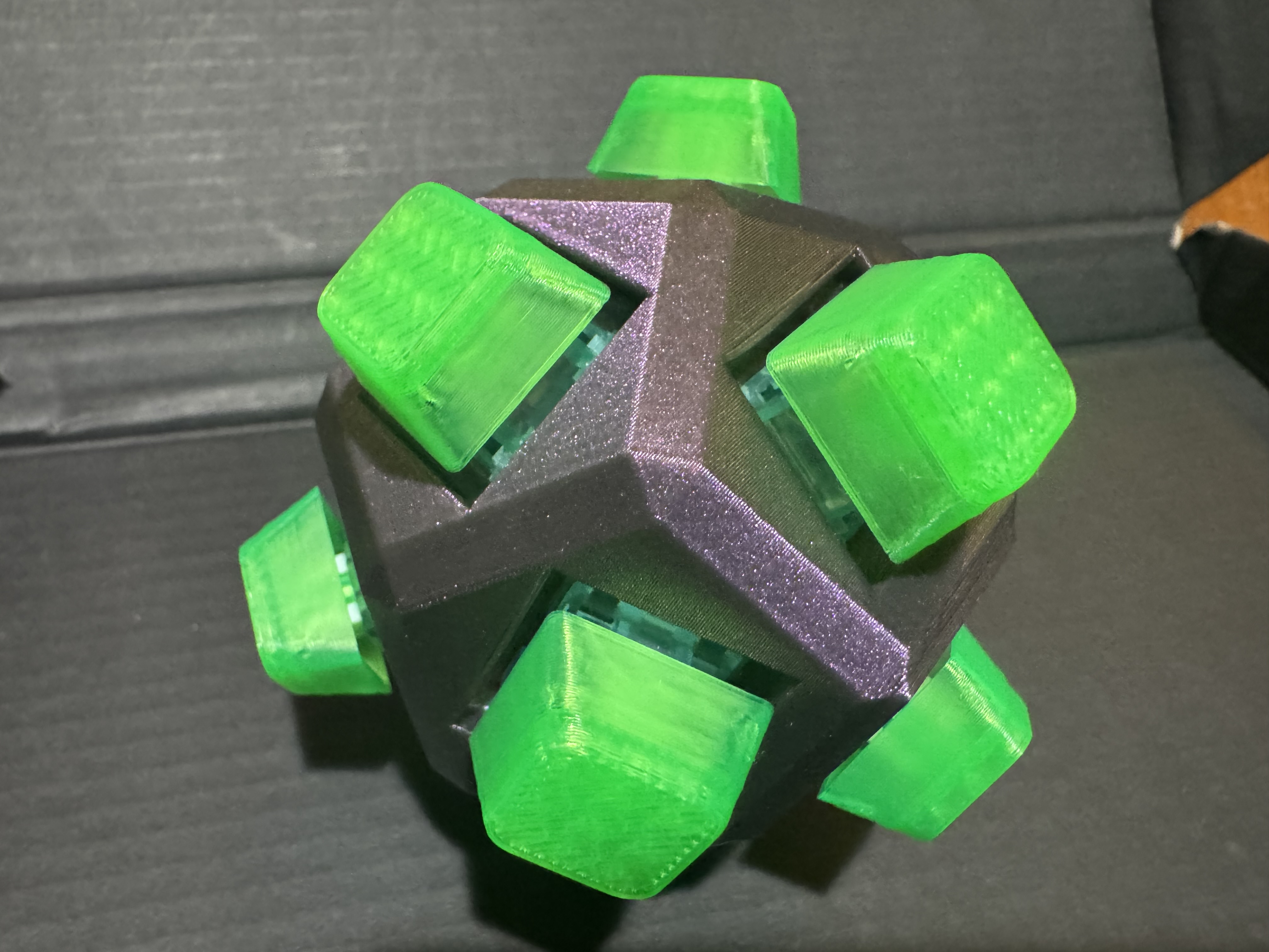 Dodecahedron MX Switch Fidget Toy