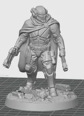 Oath Sword Bastion Knight with 2 pistols