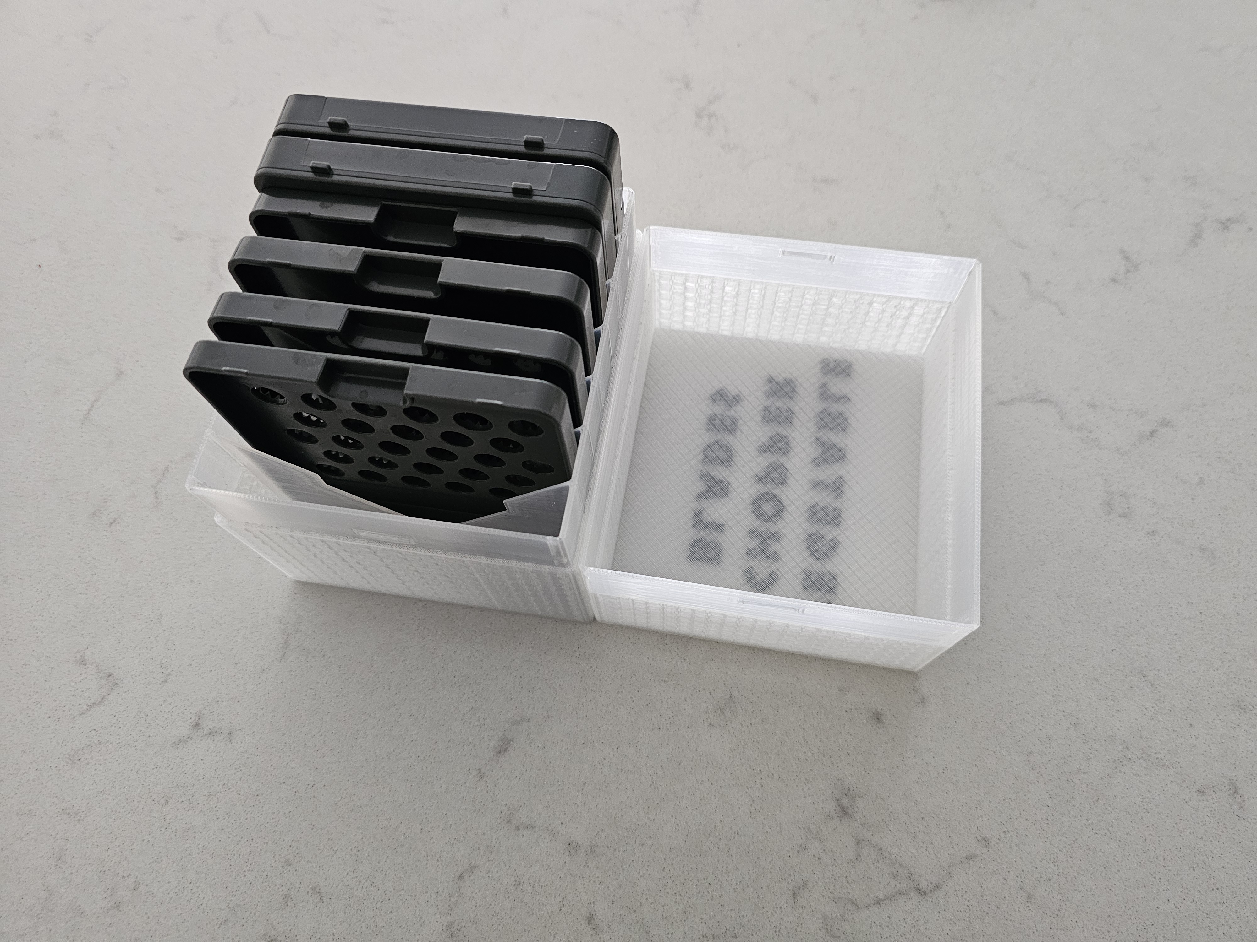 Kitchen Slicer/Chopper Blade Storage