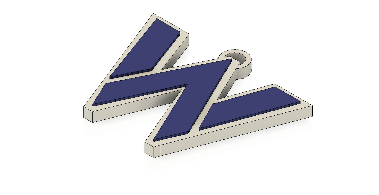 Williams F1 Team Multicolor Keychain