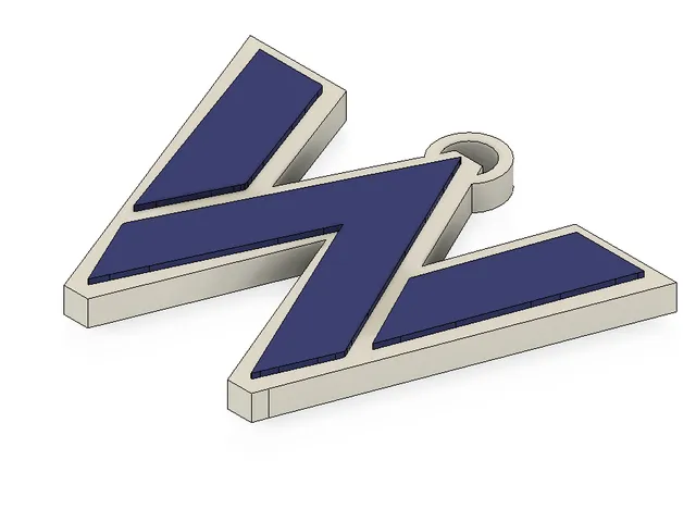 Williams F1 Team Multicolor Keychain