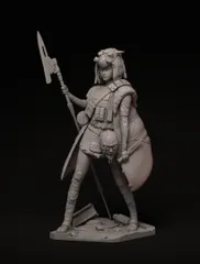 Sci-Fi Mononoke (75mm Miniature - Resin print)