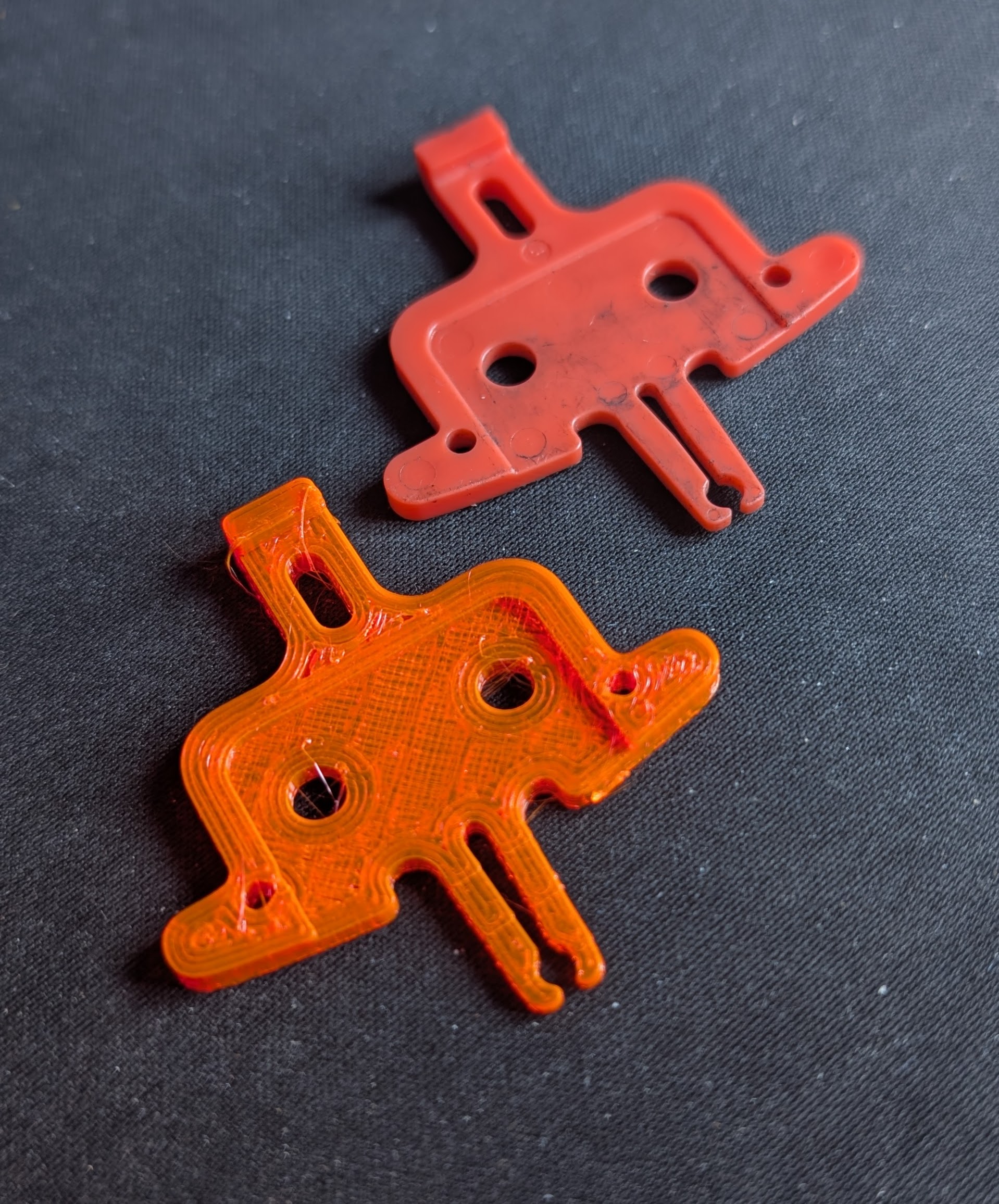 Shimano brake disc piston spacer