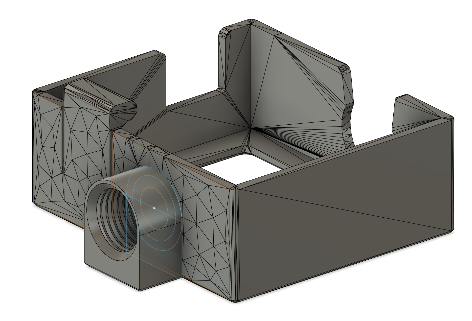 Coupler Filament Sensor_modified M10 Coupling