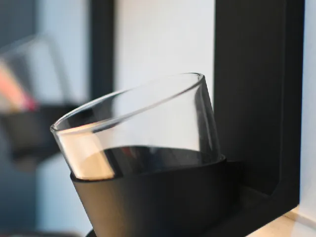 Wandhalterung für Gläser – Zahnputzbecherhalter / Wall Mount for Drinking Glasses – Toothbrush Cup Holder