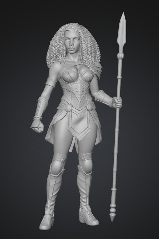 Azure Dawn Warrior