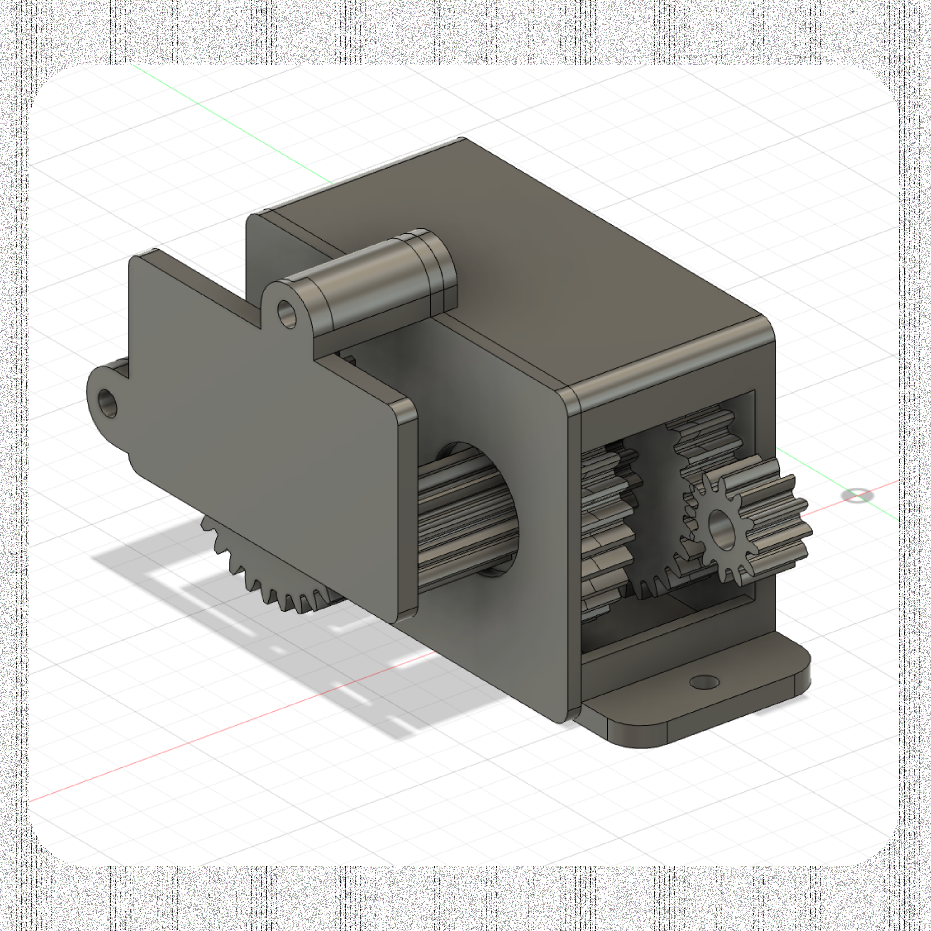 MULTI-STAGE COMPOUND GEARBOX 93:1 | HIGH TORQUE SPEED REDUCER