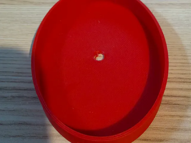 Bohrzentrierung für Sagrotan Refill Kappe mit Verschluss