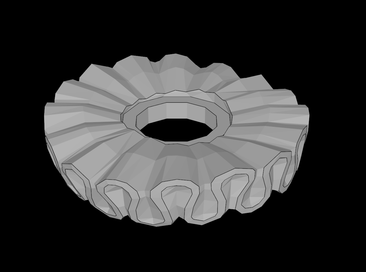 Lego Compatible (99251.dat) Minifig Neck Ruffle