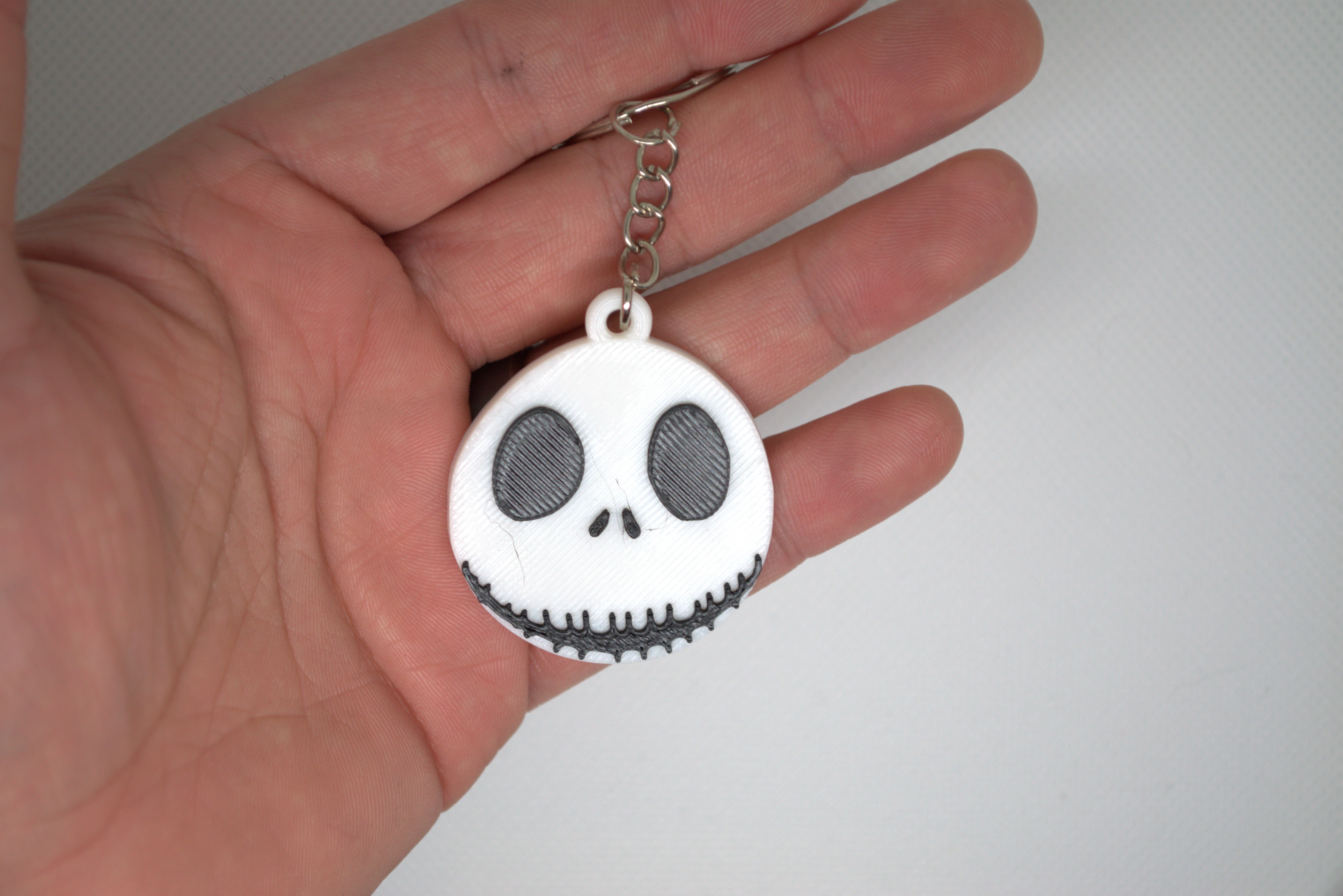 Jack Skellington Nightmare Before Christmas Keychain