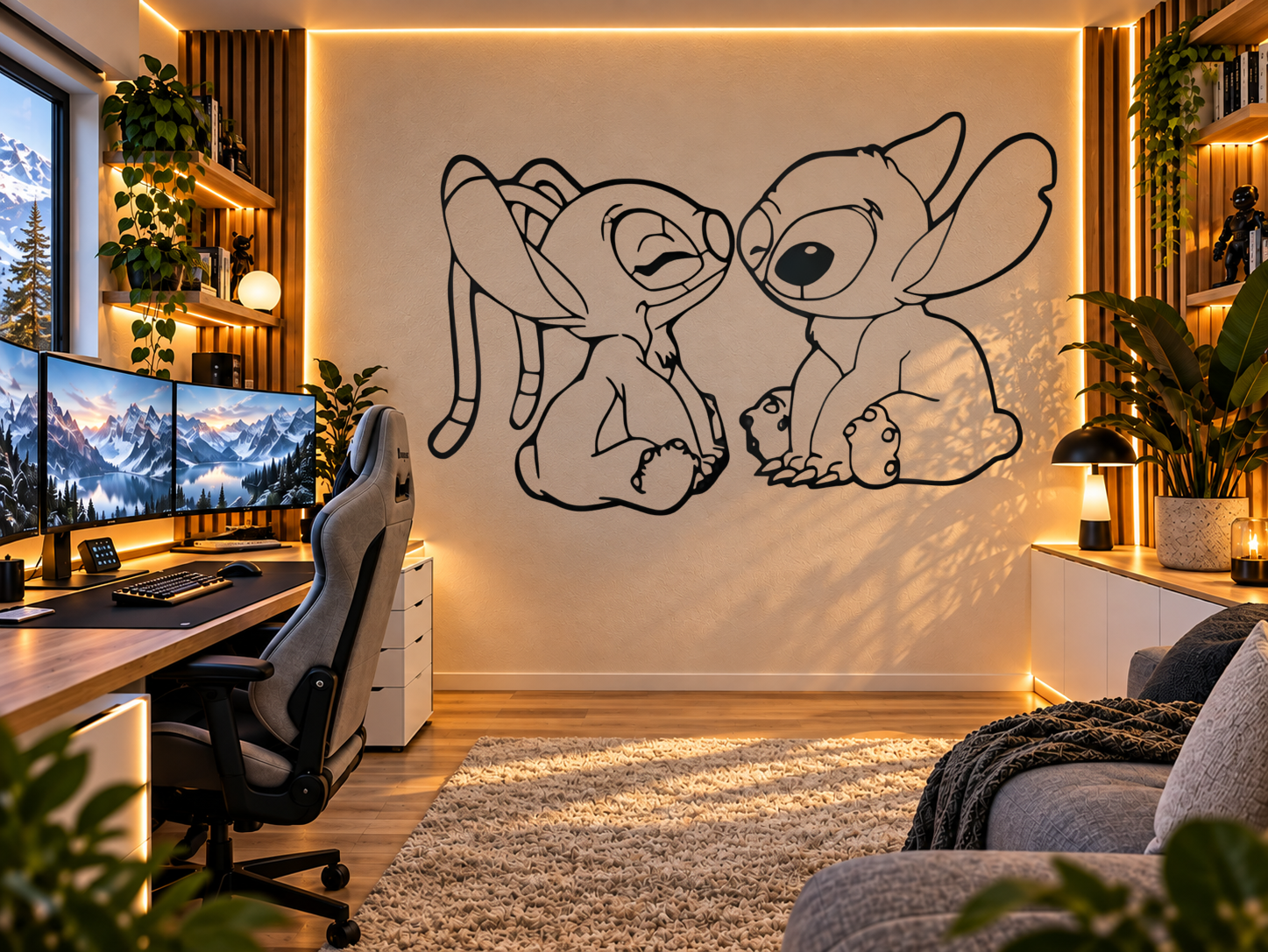 WallArt - Lilo and Stitch
