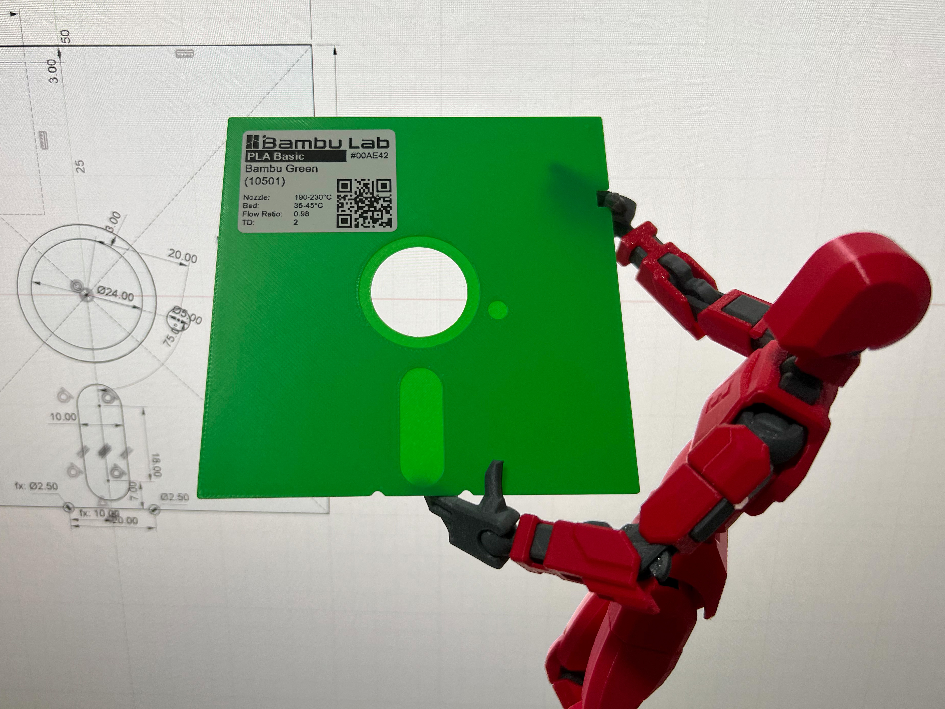 The Real Floppy filament sample Returns