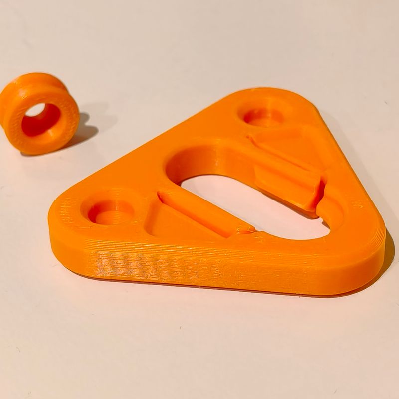 Snap-Lock Wall Mount by VC Design | Download free STL model ...