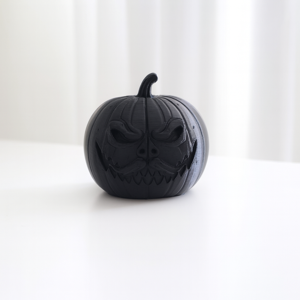 Pumpkin with mustache