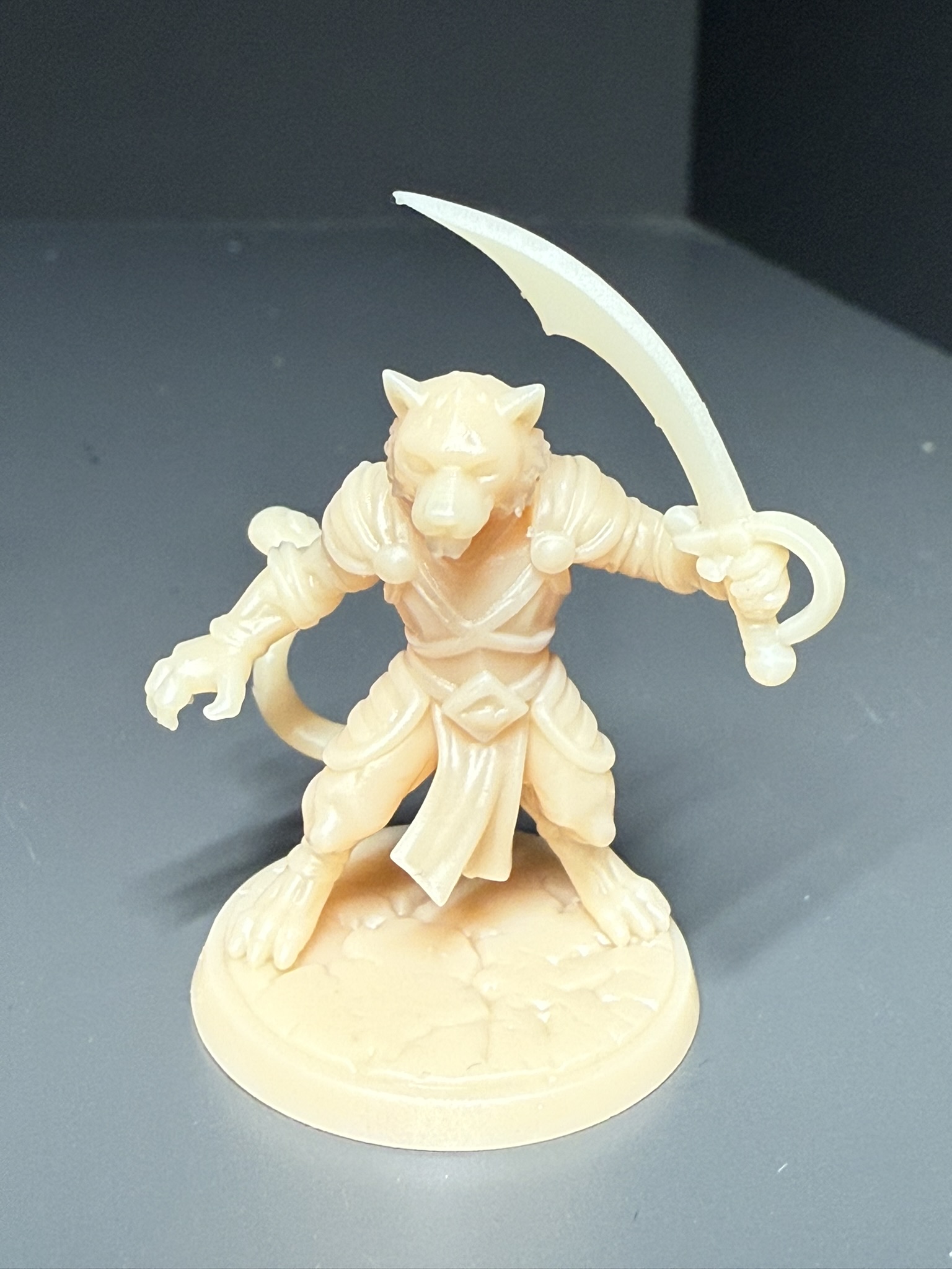Tabaxi humanoid tiger for Dungeons and Dragons DND