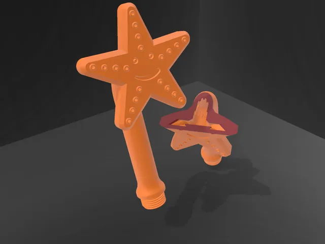 Happy Starfish Kids' Showerhead