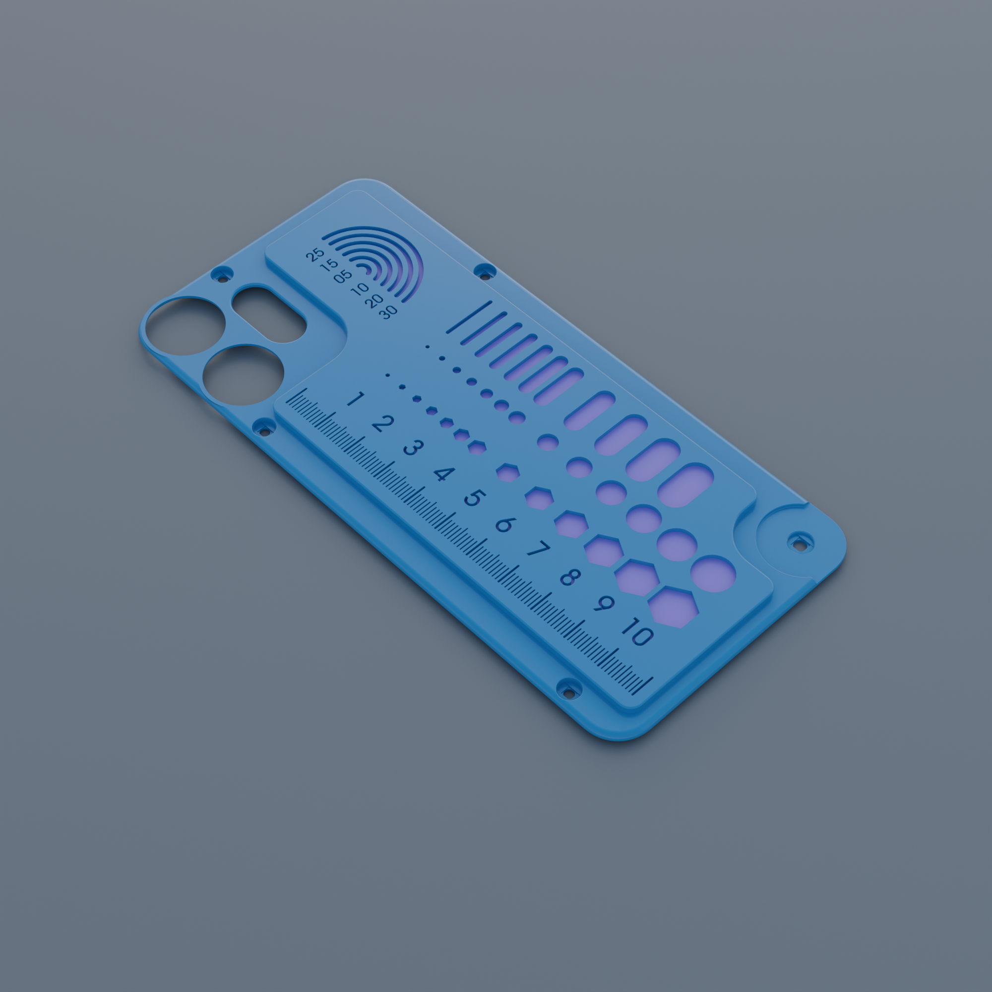 CMF Phone 2 Pro Multi Ruler Cover 3D model thumbnail
