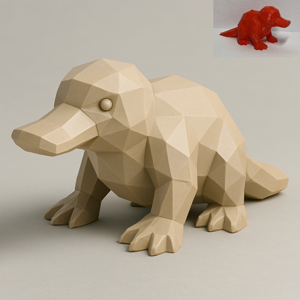 Lowpoly Platypus