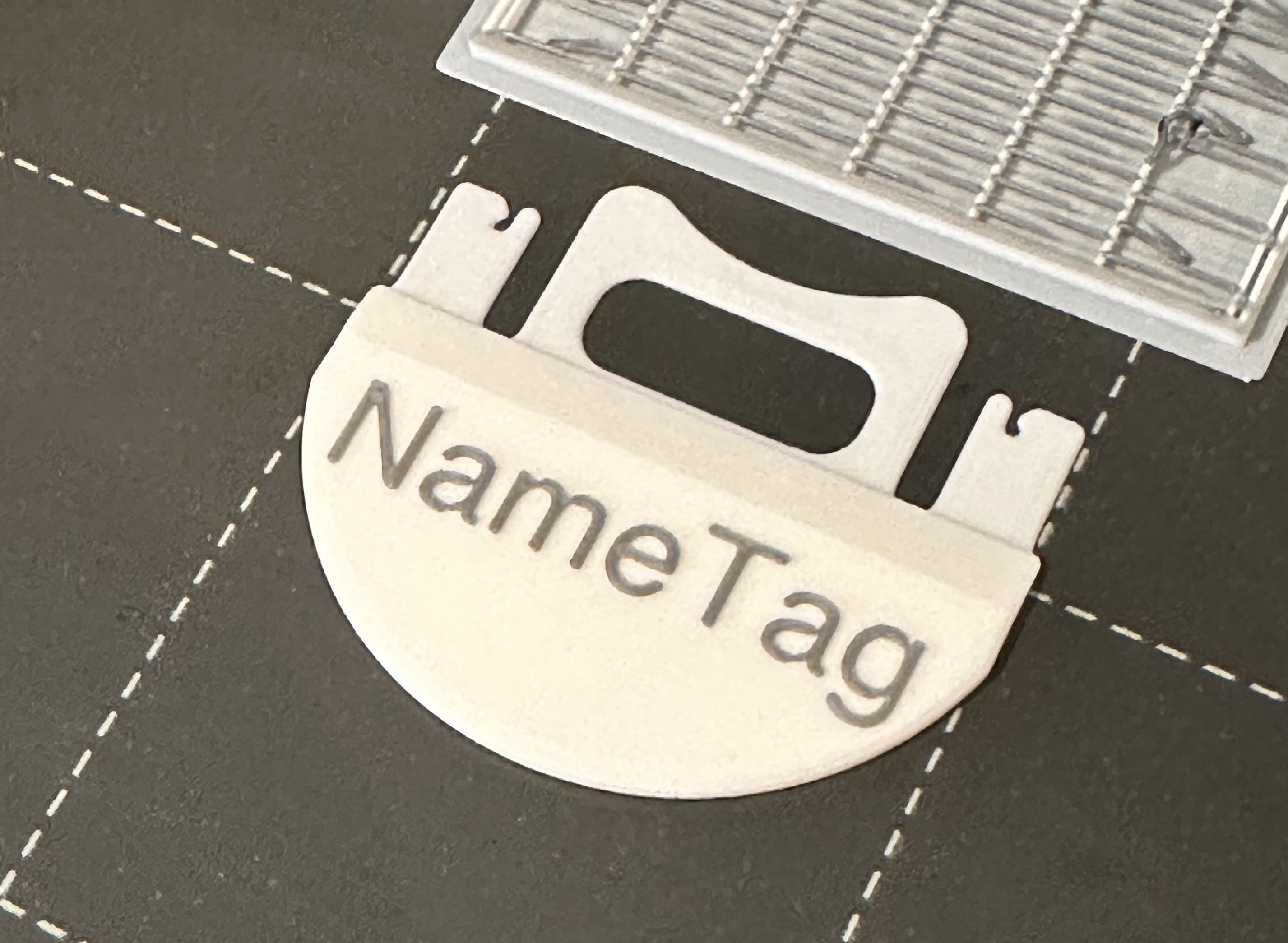 Miniatura 5 do modelo 3D Owala Name Tag Insert