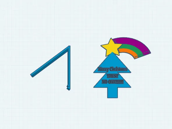 Gravity Falls desk/Christmas decor