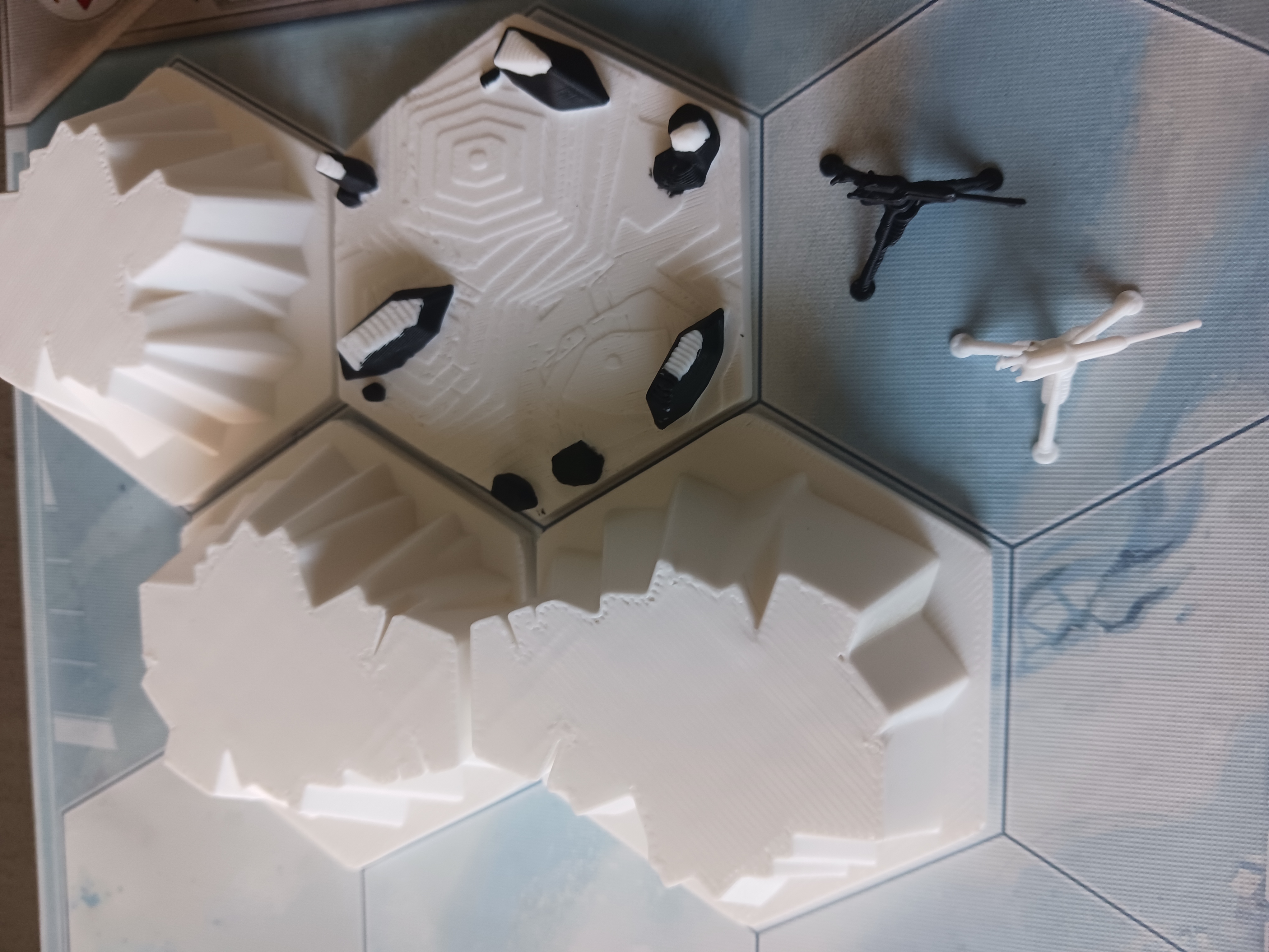 Terrain Hex and Weapons (Battle of Hoth compatible)