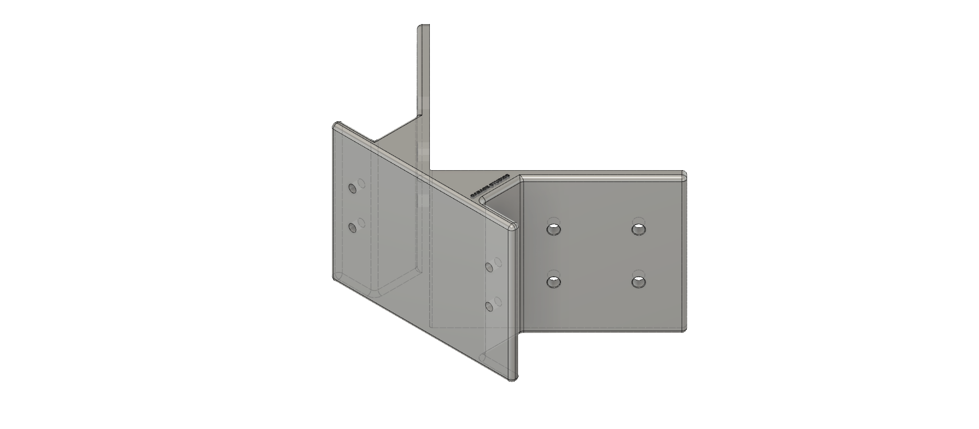 Outside (Inverted) Security Camera Corner Wall Mount for DEFENDER Guard Pro 3K PLUS Dual Lens PTZ