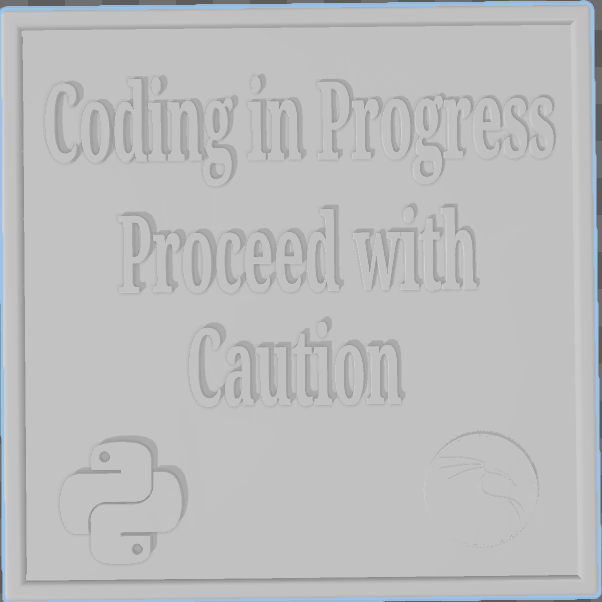 Coding Caution Sign