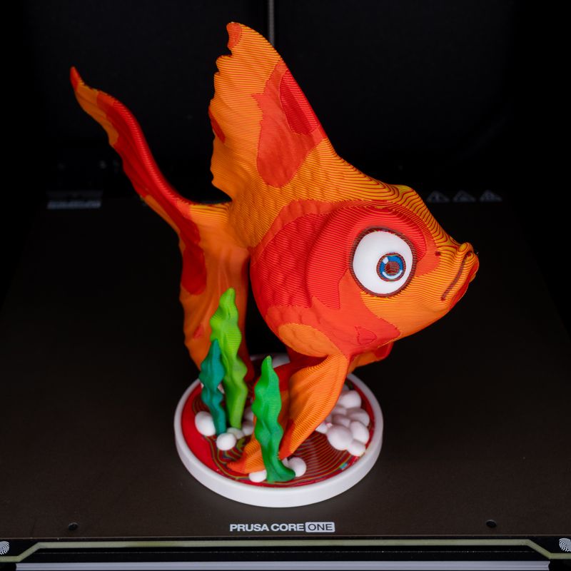 Goldfish for 8T-INDX and 4T-ColorMix by Prusa Research | Download free ...