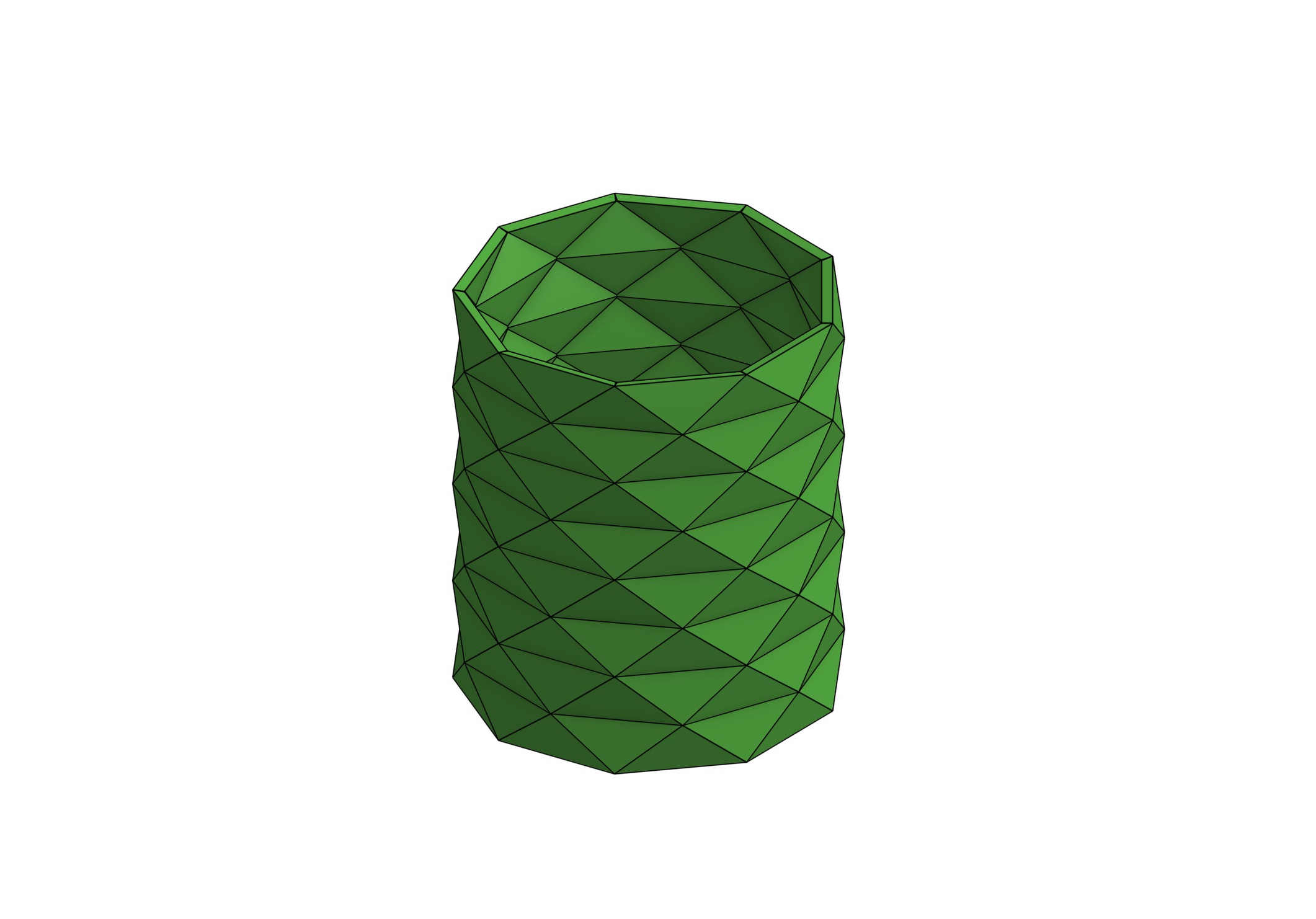 Parametric Faceted Vase