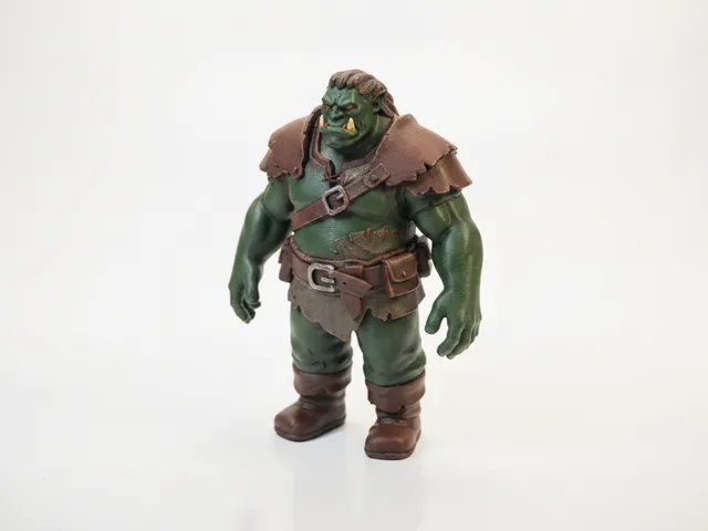 Ogre Figurine Fantasy Mythology 3D Printable
