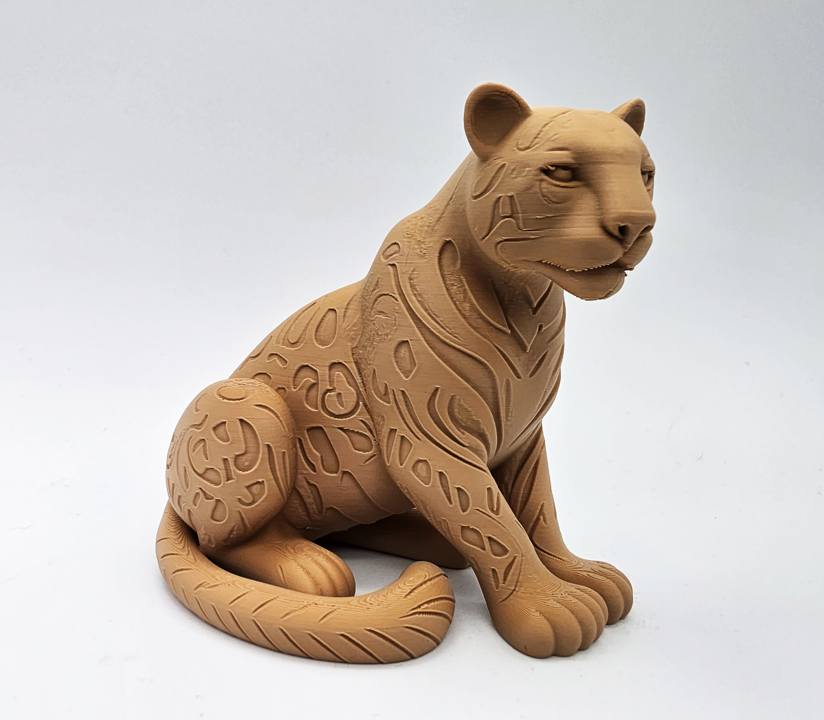 Miniatura 5 do modelo 3D Spotted Jaguar