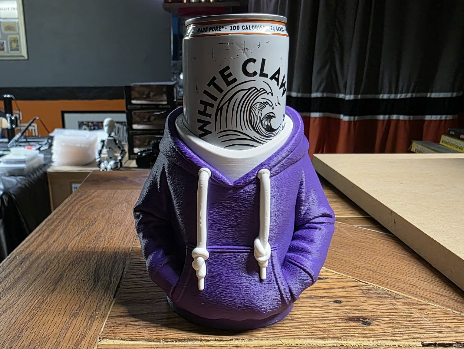 STLFLIX Hoodie Slim Can Sleeve Insert 3D model