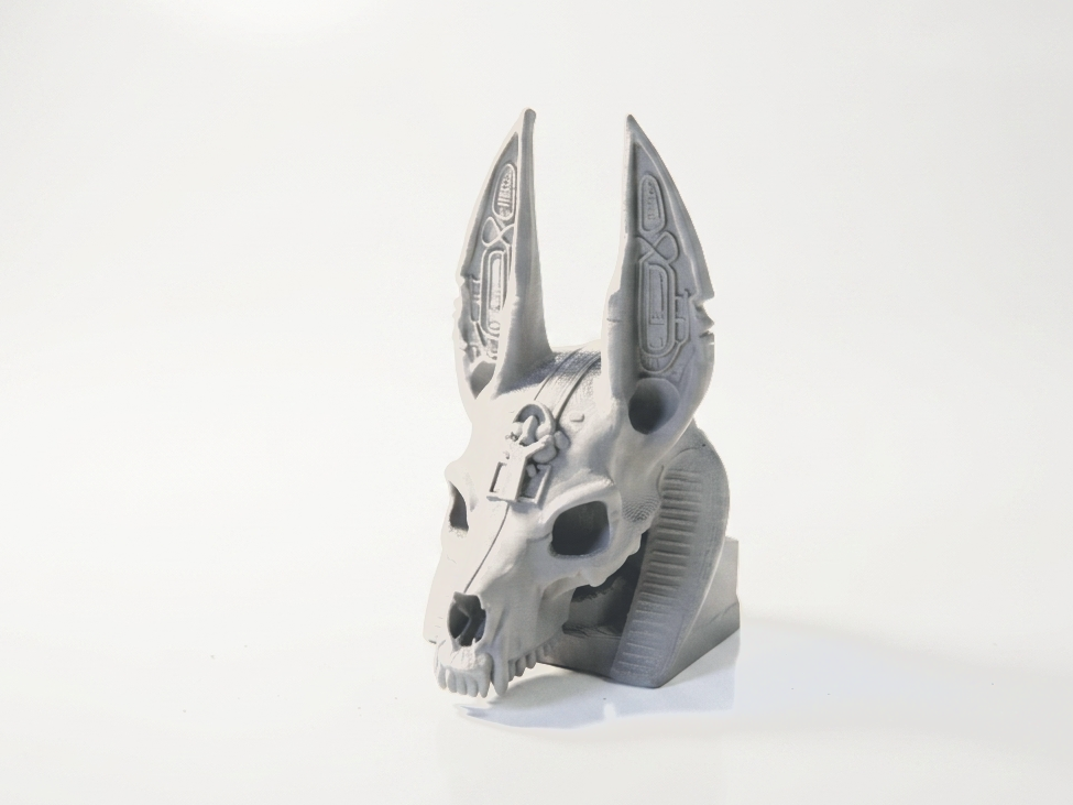 Anubis Skull Egyptian Mythology Sculpture 3D Printable