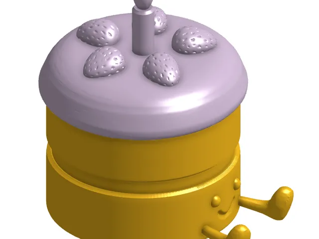 Cute Cake Jelly Cat Storage Container