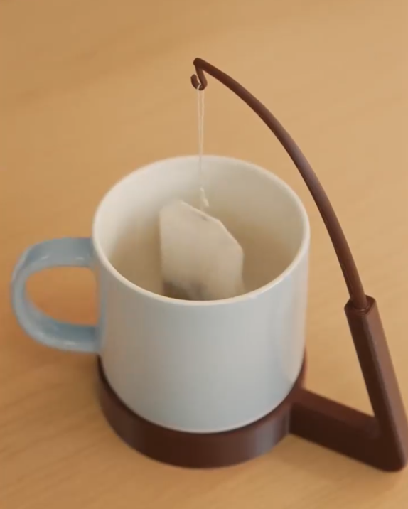 Tea bag hanger