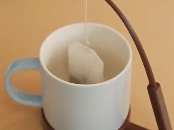 Tea bag hanger