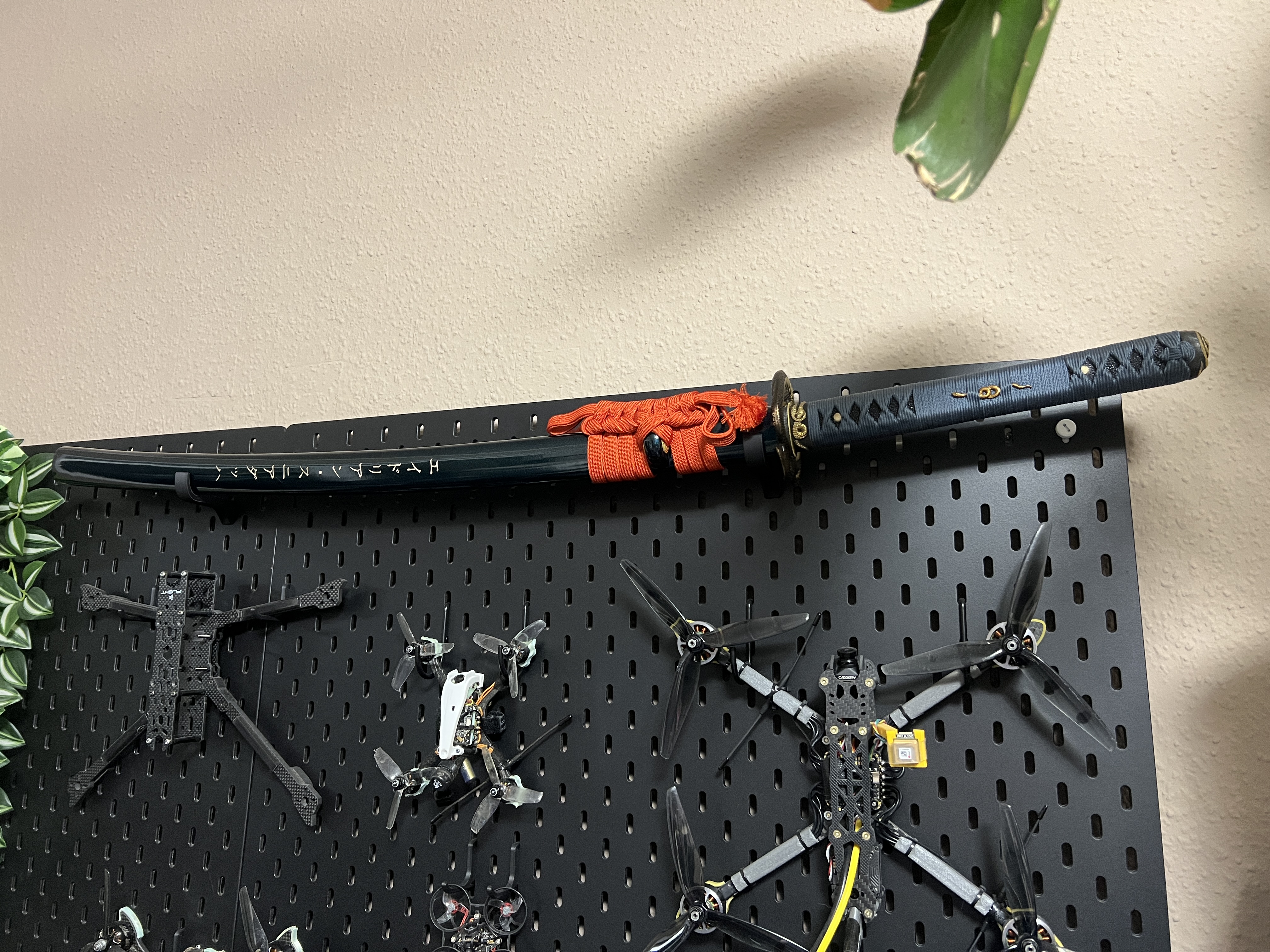 Katana Holder for IKEA Skadis Pegboard - Remix/Reinforced