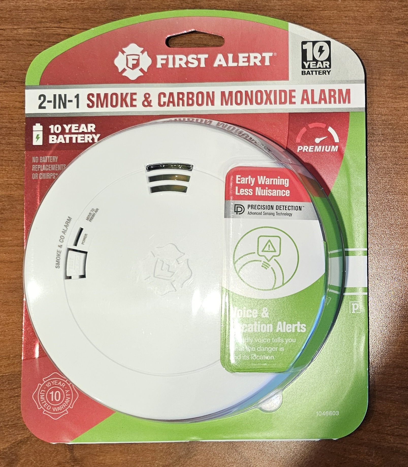First Alert Smoke and Co2 Detector Adapter Mount