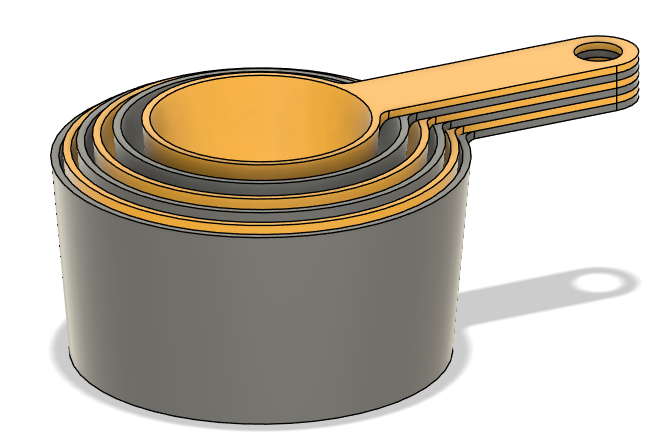 Measure cups and spoons set