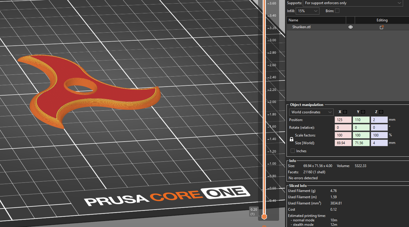 Sacred Shuriken 3D model