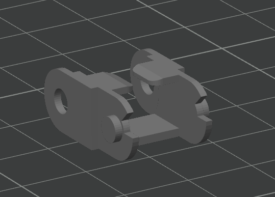 STL file for chain drag BambuLab x1c