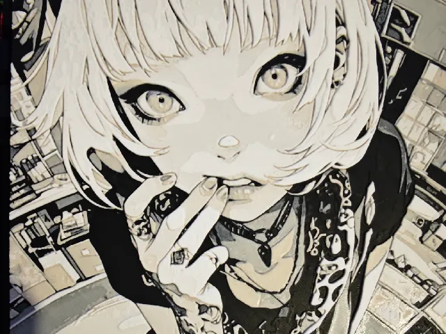 Anime Girl HueForge