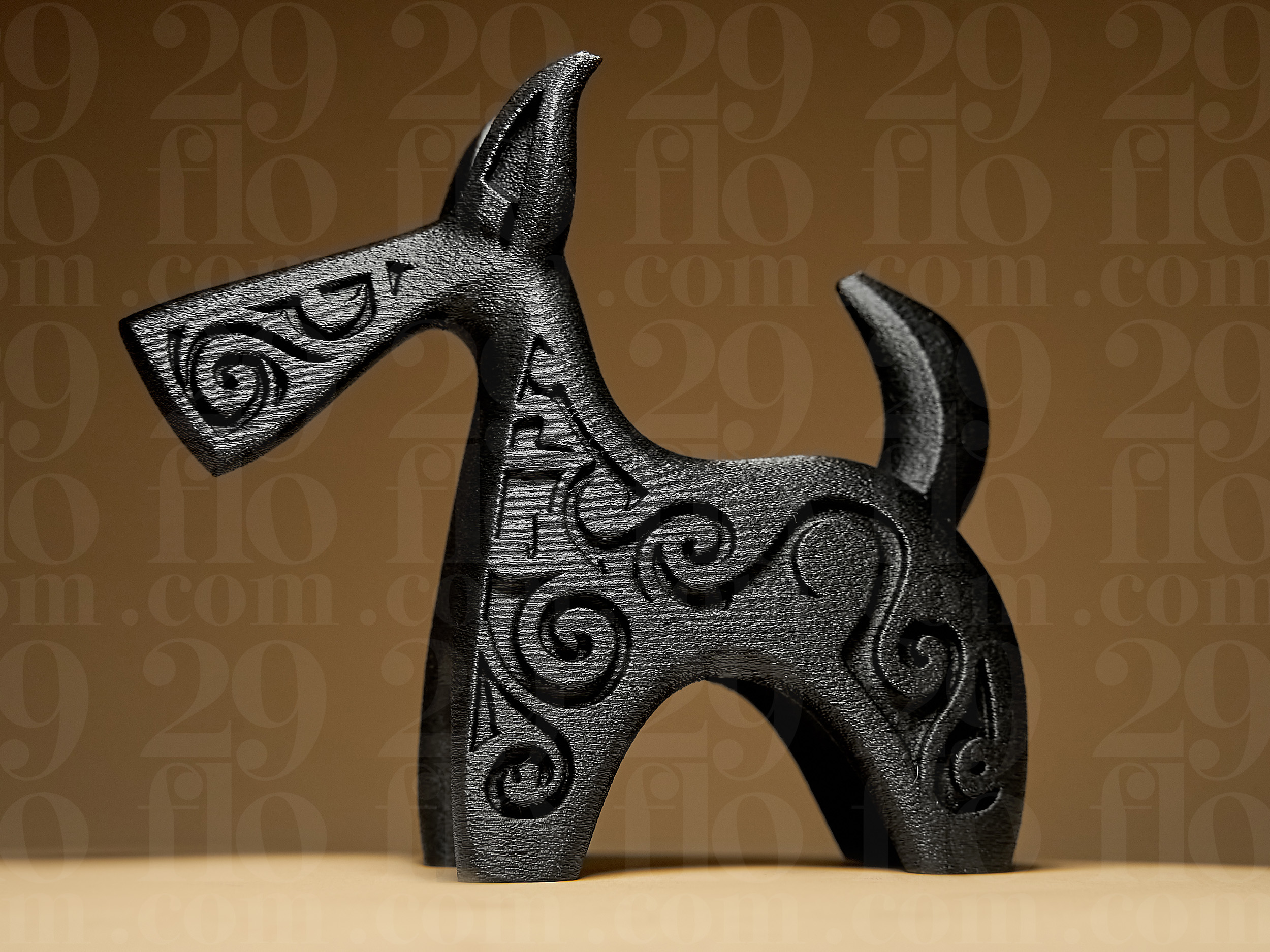 Miniatura 2 do modelo 3D Abstract DOG #1