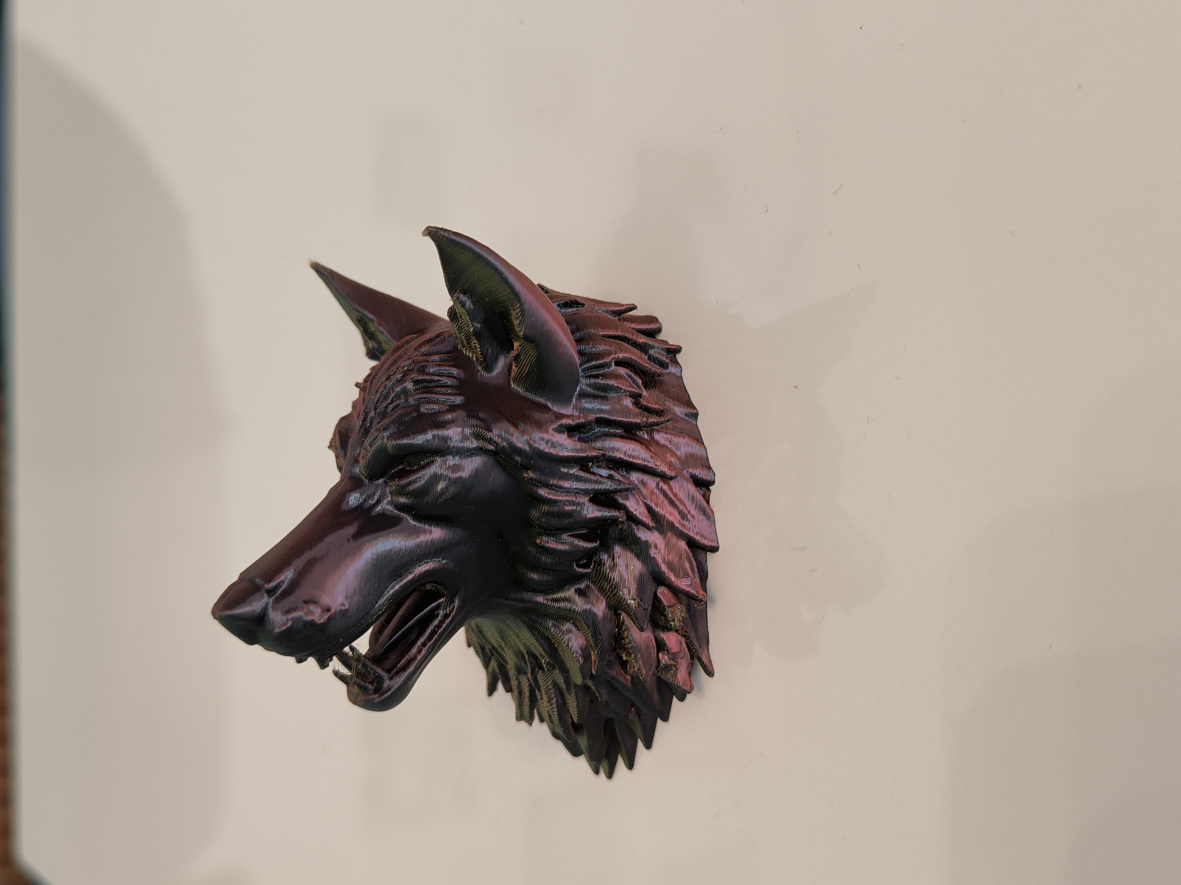 Wolf Head Wall Decor