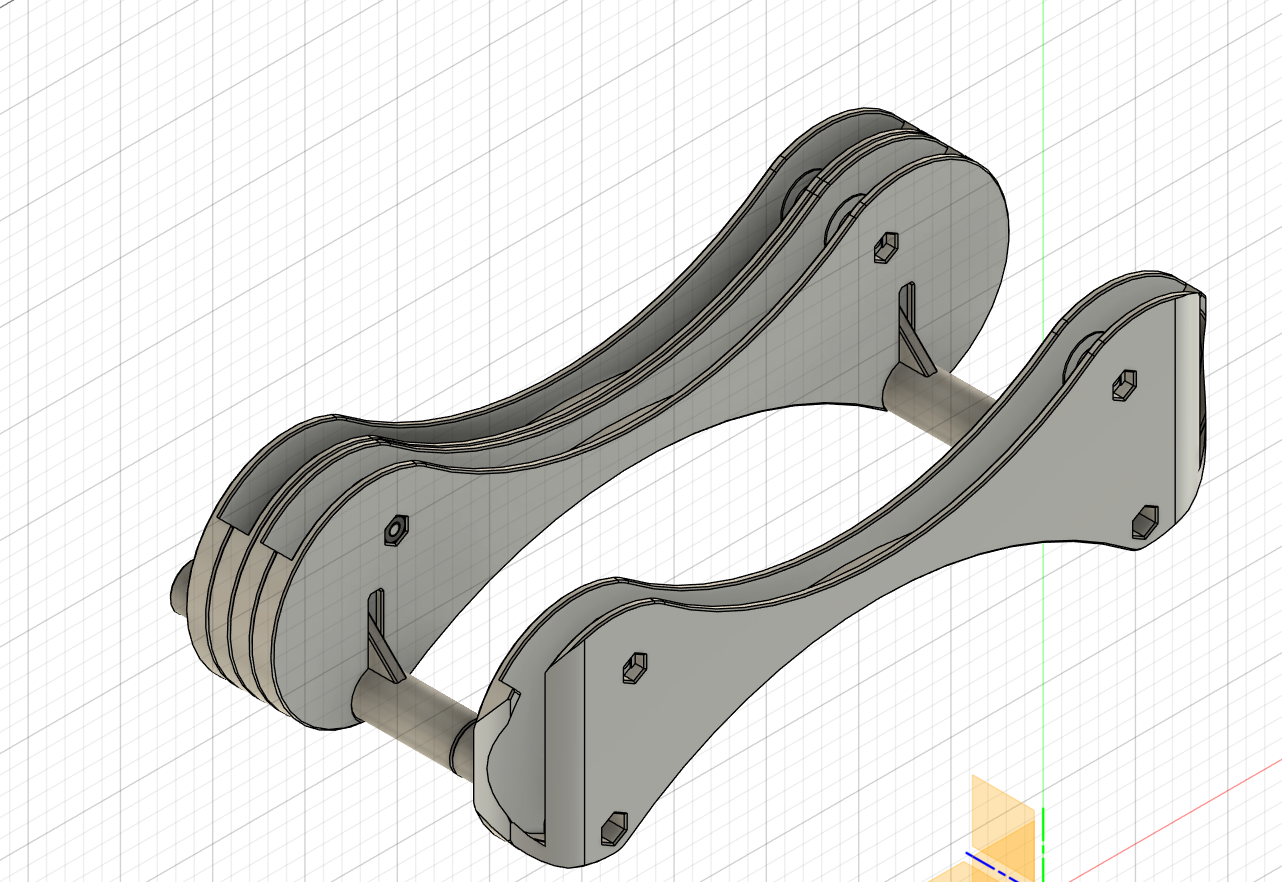 다이소 spool holder for 68mm spool