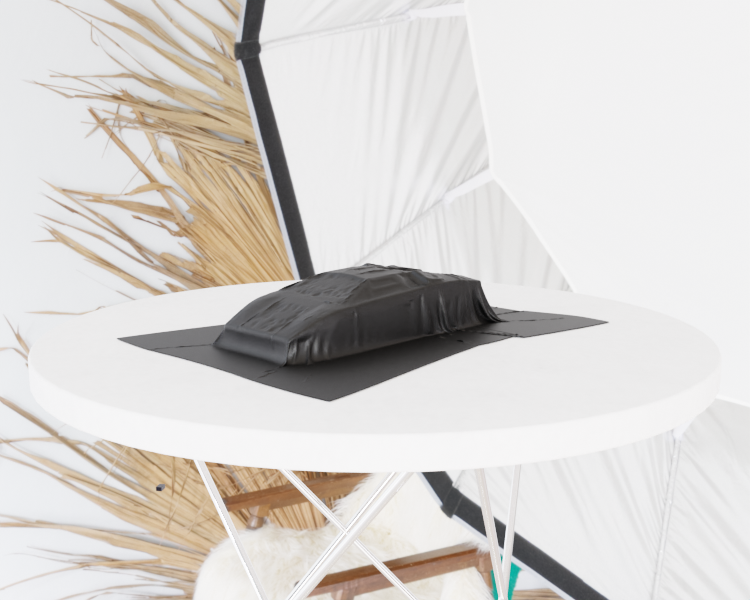 Countach LP400 Shell STL File – Futuristic Supercar Reveal 3D Printable Model
