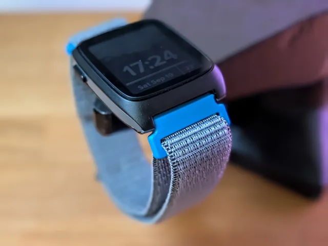 Pebble Time 2 22mm Strap / Velcro Wristband Adapter