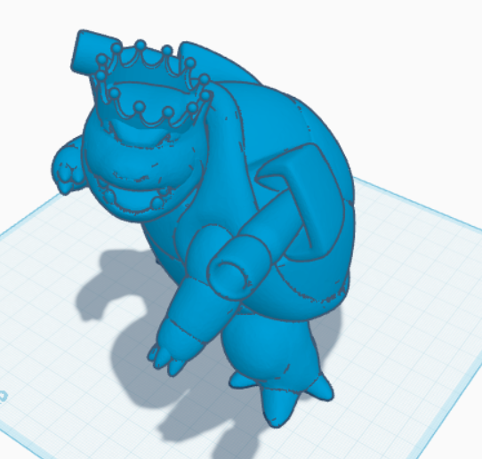 blastoise with crown