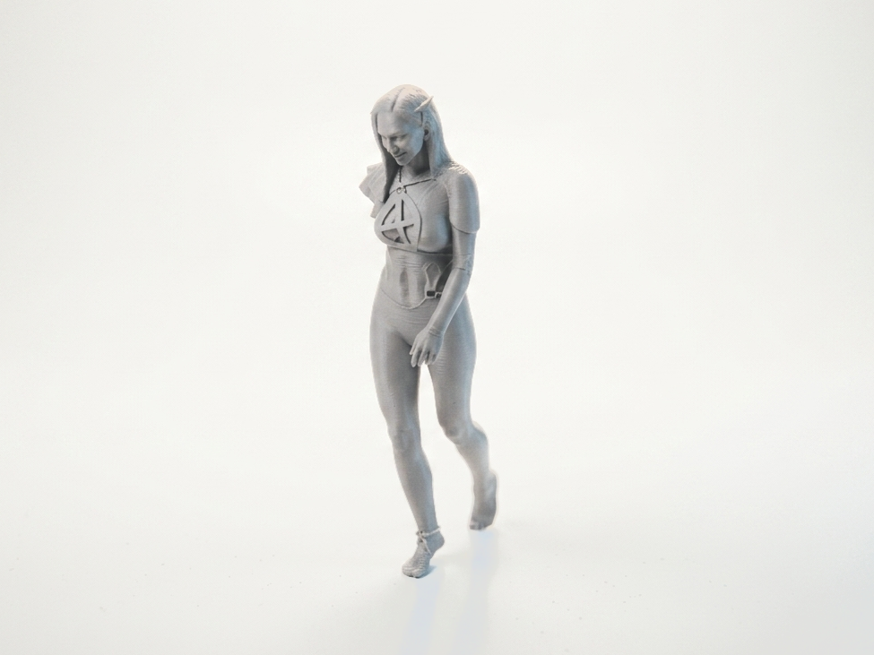 Female Figure Statue Marvel 3D Printable