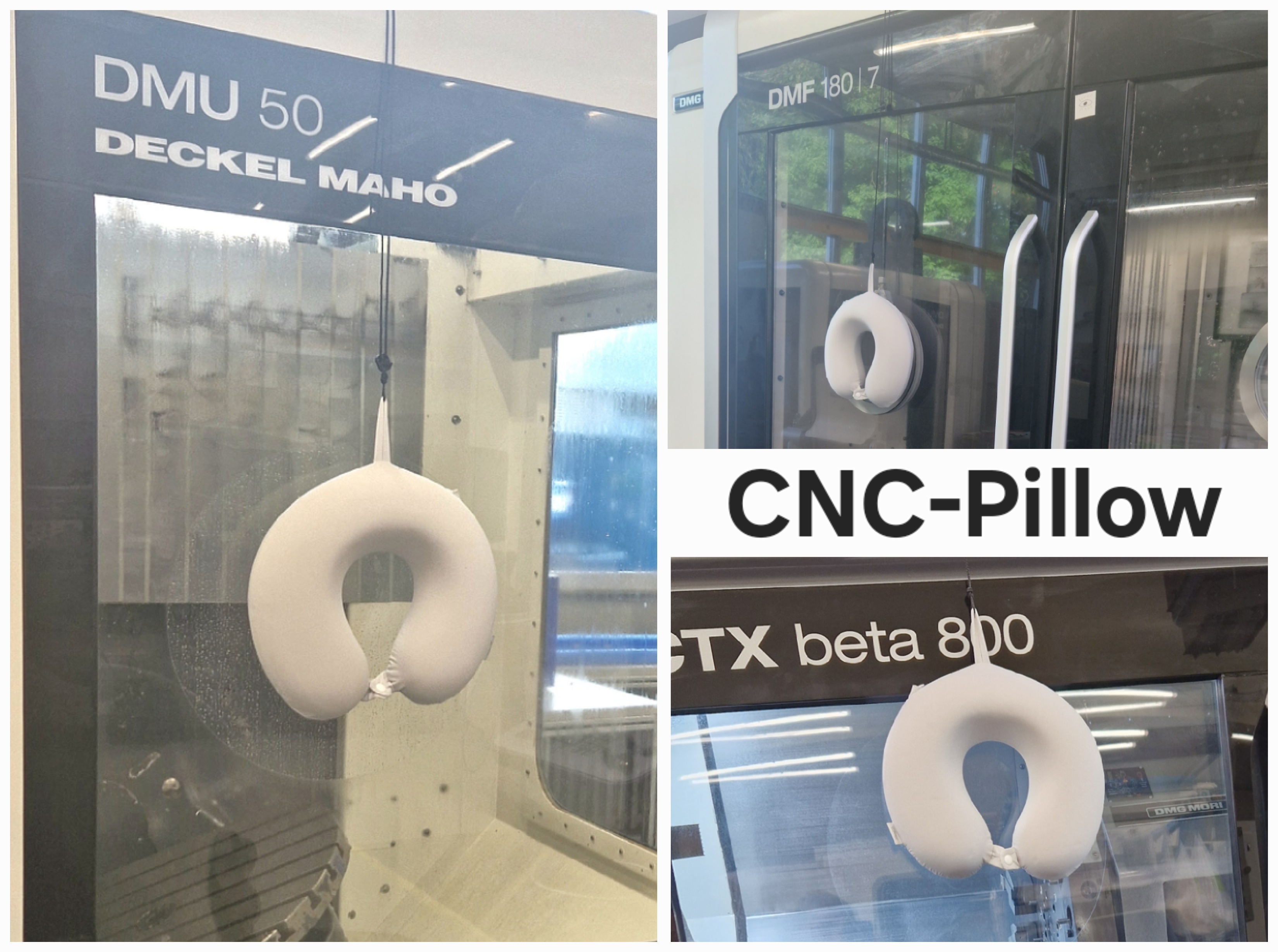 CNC-Pillow: The comfortable headrest for machinists